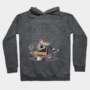 Paradise is a library Hoodie